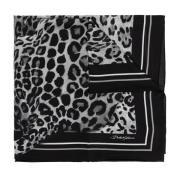 Dolce & Gabbana Sidenscarf Black, Dam