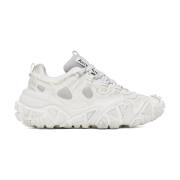 Acne Studios Vita Låga Sneakers med Logotyp White, Herr