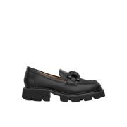 Alma EN Pena Loafer med plattformsdetalj Black, Dam