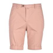 Briglia Bomull Bermuda Shorts Pink, Herr