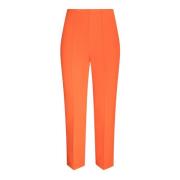 Sportmax Orange Casual Byxor Orange, Dam