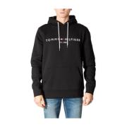 Tommy Hilfiger Bomull Herr Sweatshirt Höst/Vinter Kollektion Black, He...