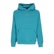 Propaganda Räfflad Skin Hoodie Petrol Blue, Herr