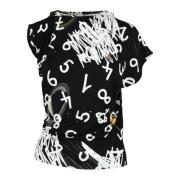 Vivienne Westwood Bomull T-shirt med unik stil Black, Dam