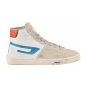 Diesel Läder Sneakers med Gummisula White, Herr