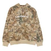 Carhartt Wip Huvtröja Camo Öken Vit Brown, Herr