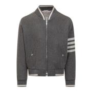 Thom Browne Rib Blouson Jacka Gray, Herr