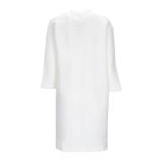 Nike Phoenix Fleece Oversized Sleeve Klänning White, Dam