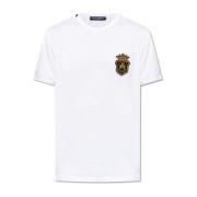 Dolce & Gabbana T-shirt med applikation White, Herr