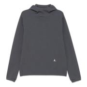 ROA Våfflad Termo Hoodie Gray, Herr