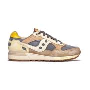 Saucony Retro Mesh Sneakers Mörkgrå Sand Multicolor, Herr