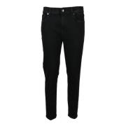 Dondup Klassiska Denim Jeans Black, Dam