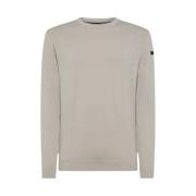 RRD Beige Crew Neck Sweater Yellow, Herr