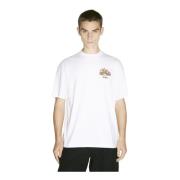 032c Grafisk Fruktryck Bomull T-shirt White, Herr