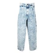 The Mannei Straight Jeans Blue, Dam