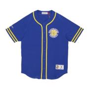 Mitchell & Ness NBA Vintage Logo Jacka Blue, Herr