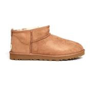 UGG Klassiska Läder Ankelboots Beige, Herr