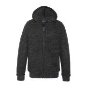 Schott NYC Huvtröja - Fleece Interiör Gray, Herr