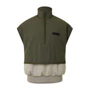 Fear Of God Nylon Fleece Mockneck Vest Multicolor, Herr