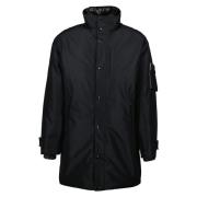 Prada Svart Re-Nylon Parka Höst-Vinter 2024 Black, Herr