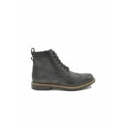 Clarks Brun läder vinter ankel boot Westcombe Black, Herr