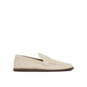 The Row Läderloafers med Gummisula Beige, Dam