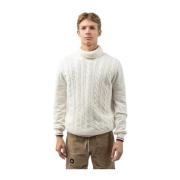 Colmar Klassisk Turtleneck White, Herr