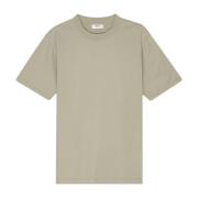 Nn07 Casual Fog T-shirt med Ribbdetalj Gray, Herr