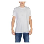 Armani Exchange Bomull Herr T-shirt och Polo White, Herr