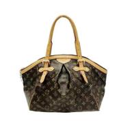 Louis Vuitton Vintage Pre-owned Canvas louis-vuitton-vskor Brown, Dam