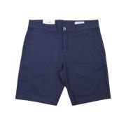 Brooksfield Denim Bermuda Shorts Blue, Herr