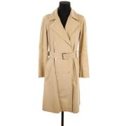 Burberry Vintage Pre-owned Bomull ytterklder Beige, Dam