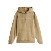 Tommy Jeans Linear Hoodie Sweat Regular Fit Beige, Herr