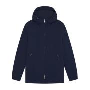 Lyle & Scott Jackor Tonal Eagle Vadderad Parka Skaljacka Blue, Herr