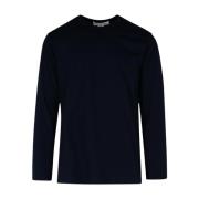 Comme des Garçons Bomull Crewneck T-shirt och Polo Black, Herr