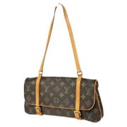 Louis Vuitton Vintage Pre-owned Canvas louis-vuitton-vskor Brown, Dam