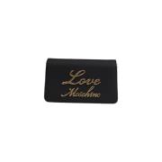 Love Moschino Svart Polyeten Handväska Höst/Vinter Kollektion Black, D...