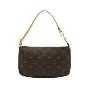 Louis Vuitton Vintage Pre-owned Canvas kuvertvskor Brown, Dam