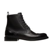 Bally Läder Ankelboots Black, Herr