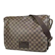 Louis Vuitton Vintage Pre-owned Canvas louis-vuitton-vskor Brown, Dam