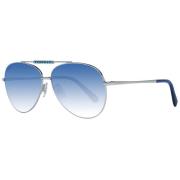 Swarovski Silver Kvinnors Aviator Solglasögon Gray, Dam