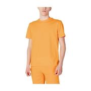 Suns Bomull Herr T-shirt Vår/Sommar Kollektion Orange, Herr