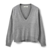 Sofie Schnoor Edensw Sweater Grå Melange Gray, Dam