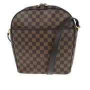 Louis Vuitton Vintage Pre-owned Canvas axelremsvskor Brown, Dam