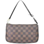 Louis Vuitton Vintage Pre-owned Canvas handvskor Brown, Dam