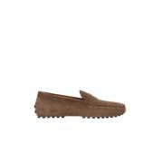 Tod's Handgjord Ljusbrun Mockasin i Mocka Brown, Herr