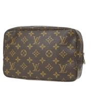 Louis Vuitton Vintage Pre-owned Canvas kuvertvskor Brown, Dam