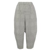 Comme des Garçons Elegant Houndstooth Tapered Byxor Multicolor, Dam