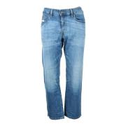 Diesel Bomull Elastan Jeans Blue, Herr