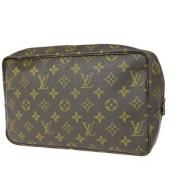 Louis Vuitton Vintage Pre-owned Canvas kuvertvskor Brown, Dam